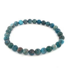 Apatite Bleue - Bracelet Boules