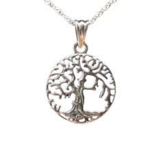 Pendentif Argent - Arbre de Vie