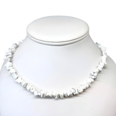 Howlite - Collier Baroque (Chips)