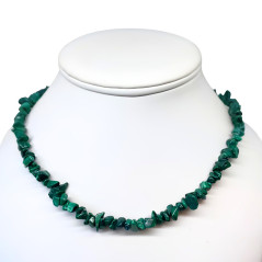 Malachite - Collier Baroque (Chips)