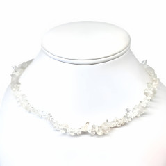 Cristal de Roche - Collier Baroque (Chips)