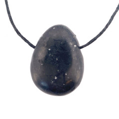 Shungite - Pendentif Pierre Percée