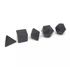 Shungite - Set des 5 Solides - Petit Modèle