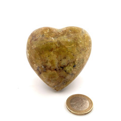 Opale Verte - Coeur à Poser