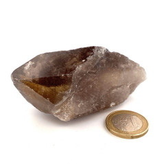 Quartz Fumé - Pointe Brute - Mono-Terminée - Petit Modèle