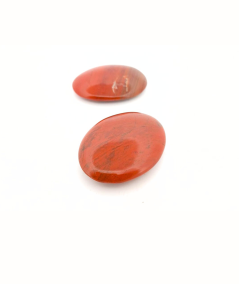 image de galet en jaspe rouge