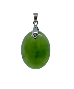 pendentif bélière - jade néphrite