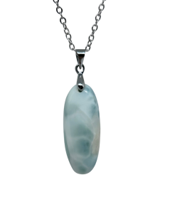 Larimar - Pendentif bélière