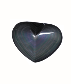 image de coeur à poser en obsidienne oeil céleste
