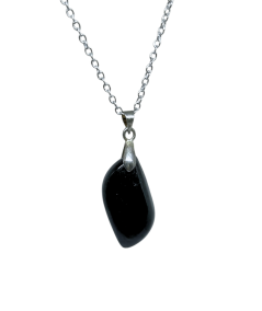 Tourmaline noire - Pendentif Bélière
