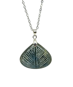 labra gravée - pendentif bélière