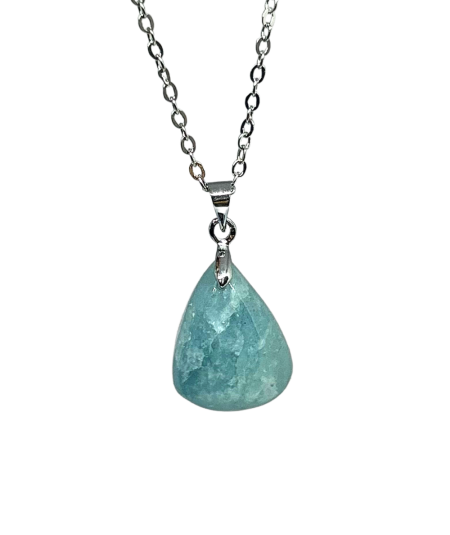 Aigue Marine - Pendentif Bélière