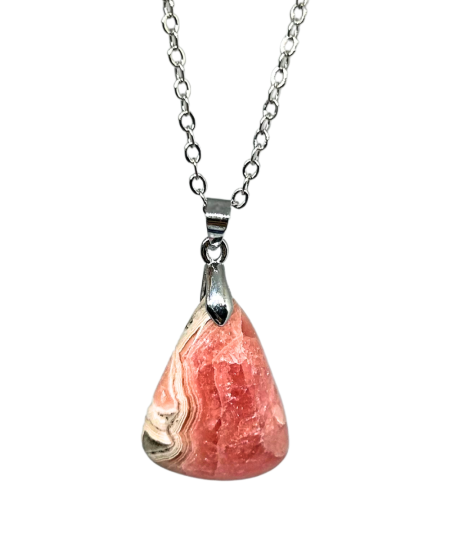Rhodochrosite - Pendentif Bélière