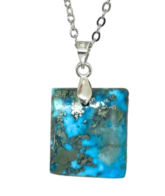 Turquoise d'Iran - Pendentif Bélière