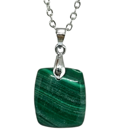 Malachite - Pendentif Bélière