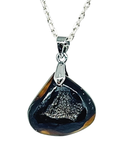 Agate Druzy - Pendentif Bélière