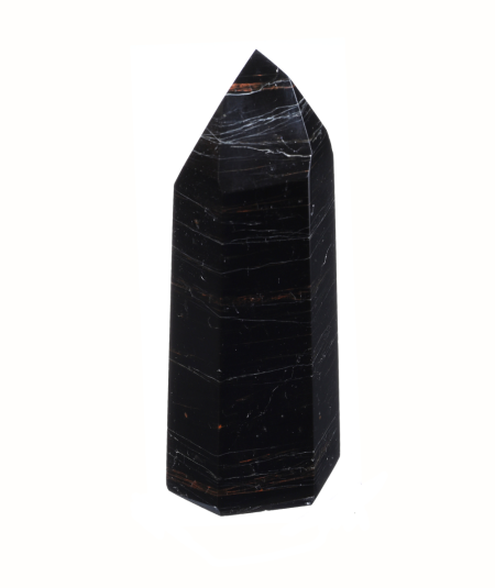 Photo Tourmaline noire - pointe polie