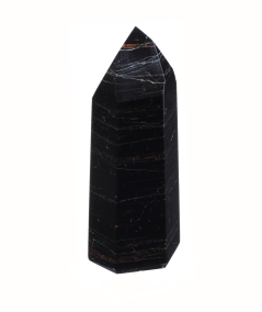 Photo Tourmaline noire - pointe polie