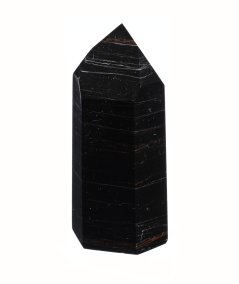 Photo Tourmaline noire - pointe polie