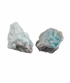 Photo de pierres brutes en amazonite