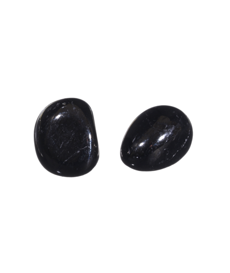 photo de pierres roulées en jais