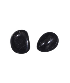 photo de pierres roulées en jais