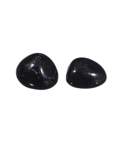 photo de pierres roulées en jais