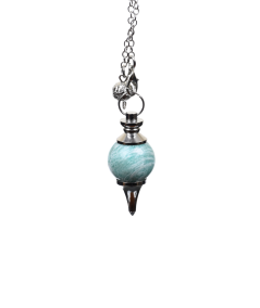 Photo de pendule séphoroton en amazonite