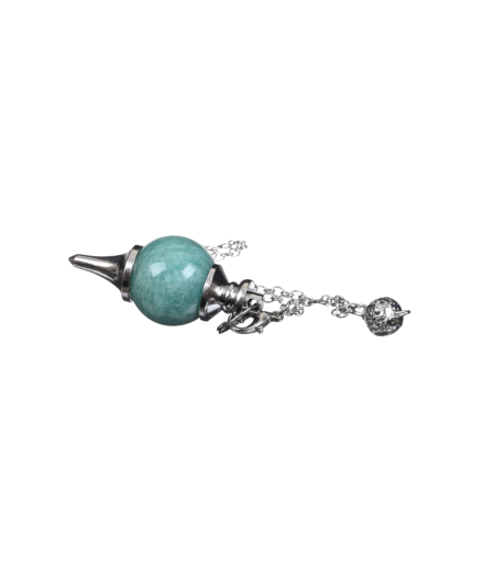 Photo de pendule séphoroton en amazonite