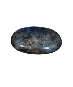 Photo d'un gros galet en labradorite