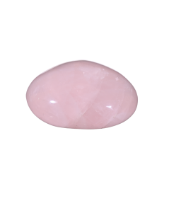 Photo d'un coeur à poser en quartz rose