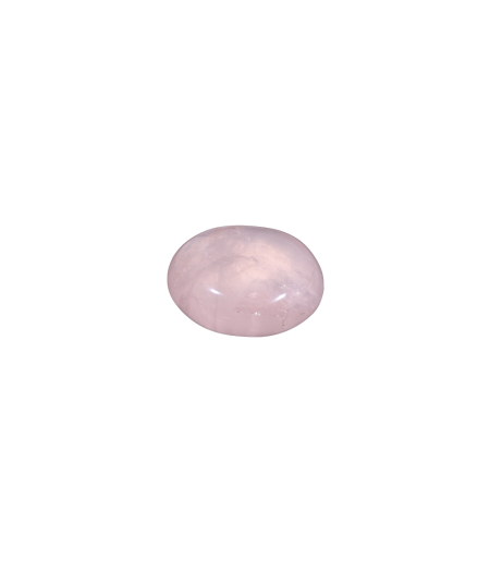Photo de galet en quartz rose