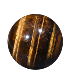 Photo d'une sphère en oeil de tigre