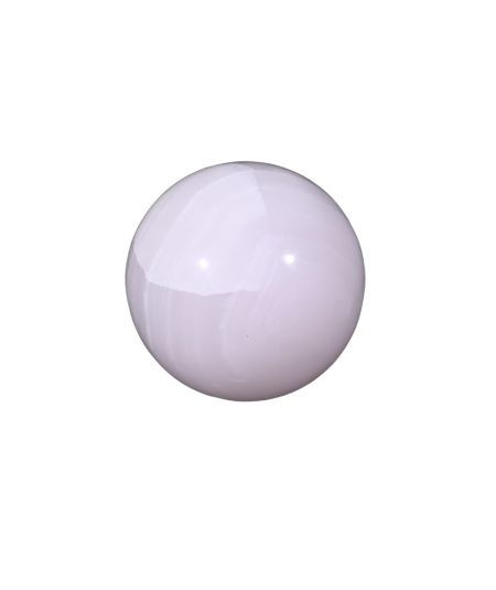 Photo d'une sphère en mangano calcite