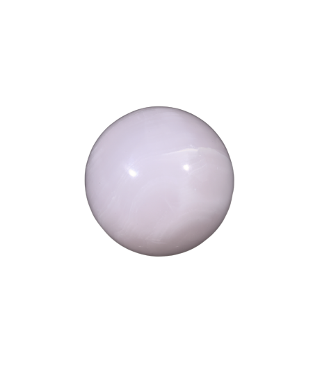 Photo d'une sphère en mangano calcite