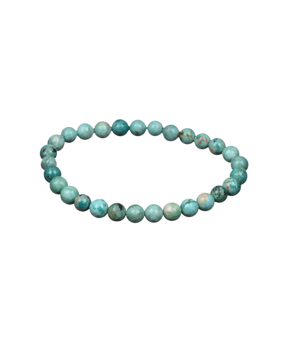 Turquoise du Pérou - Bracelet Boules