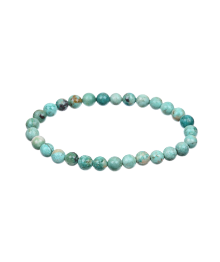 Turquoise du Pérou - Bracelet Boules