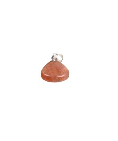 Pendentif bélière en pierre de soleil