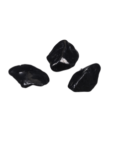 Photo de pierres roulées en shungite