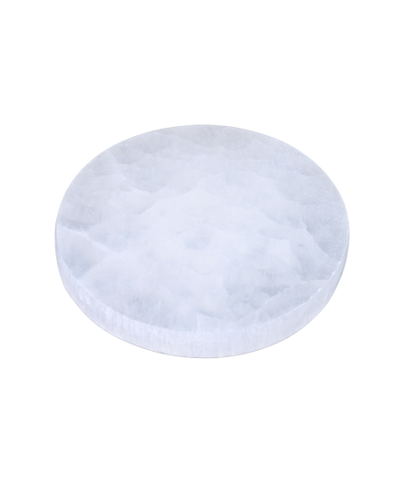 Photo de plaque de rechargement metatron en sélénite face avant Photo de plaque de rechargement metatron en sélénite face avant