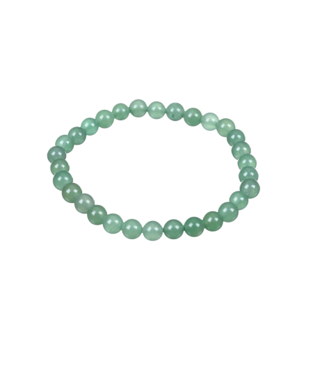 photo d'un bracelet en aventurine verte