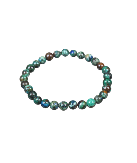photo d'un bracelet en chrysocolle du pérou