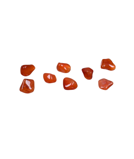 image de pierres roulées de cornaline