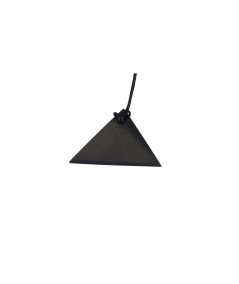 Photo d'un pendentif triangle en shungite
