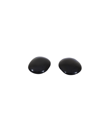 Photo de galets en obsidienne oeil celeste