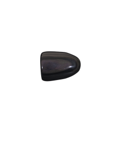 Photo d'une forme libre en obsidienne oeil celeste