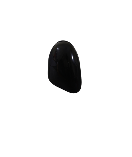 Photo d'une forme libre en obsidienne oeil celeste