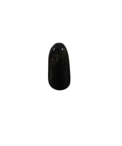 Photo d'une forme libre en obsidienne dorée