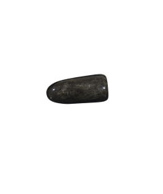 Photo d'une forme libre en obsidienne dorée
