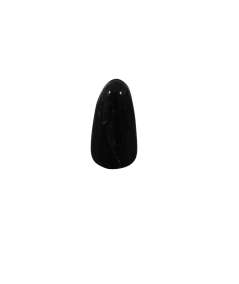 Photo d'une forme libre en obsidienne dorée